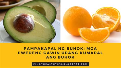 Pampakapal ng Buhok: Mga Pwedeng Gawin Upang .